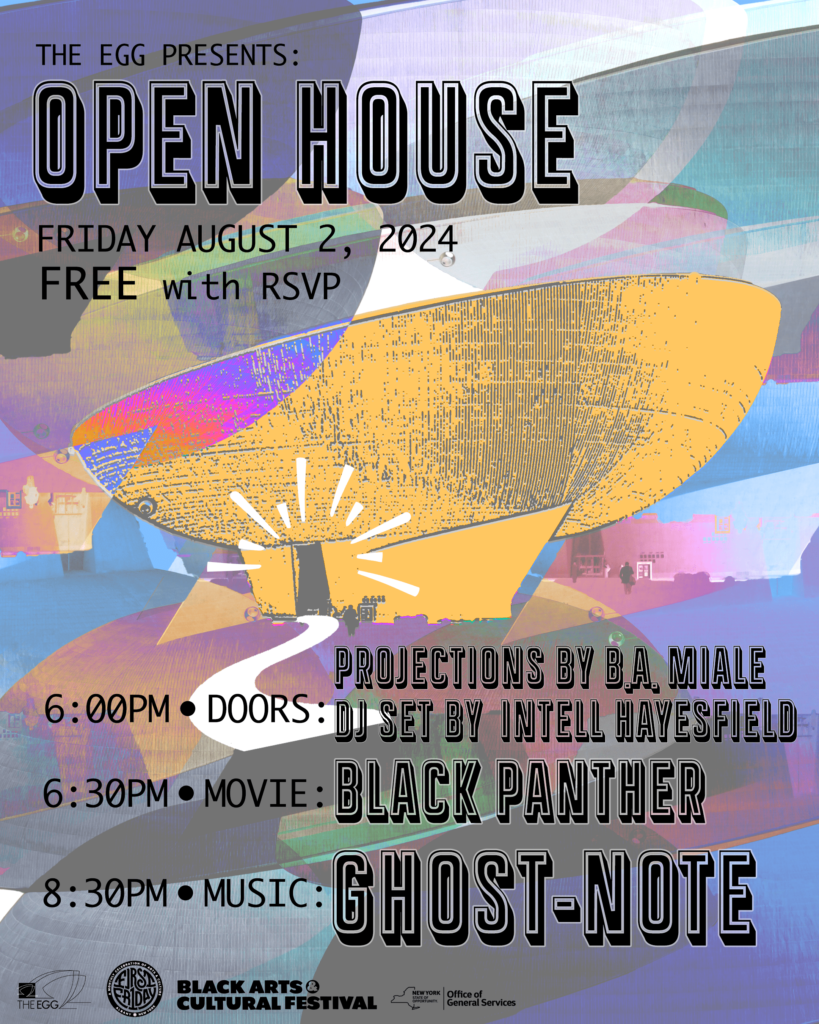 The Egg Presents: OPEN House (ft. Ghost-Note & a Screening of Black Panther)